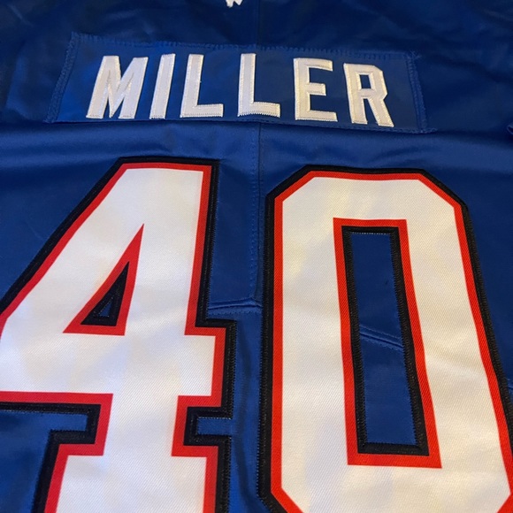🏈 VON MILLER 🏈 (FIRM PRICE) BUFFALO BILLS (NFL) ON FIELD NIKE JERSEY. - Picture 10 of 11
